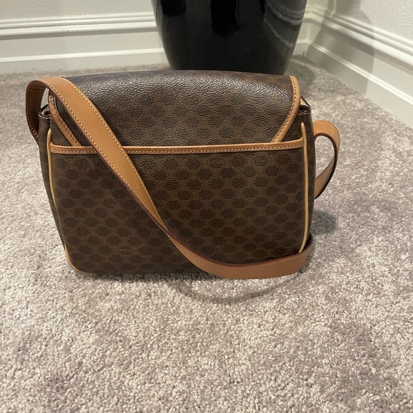 Celine Brown Macadam crossbody bag - Picture 16 of 16